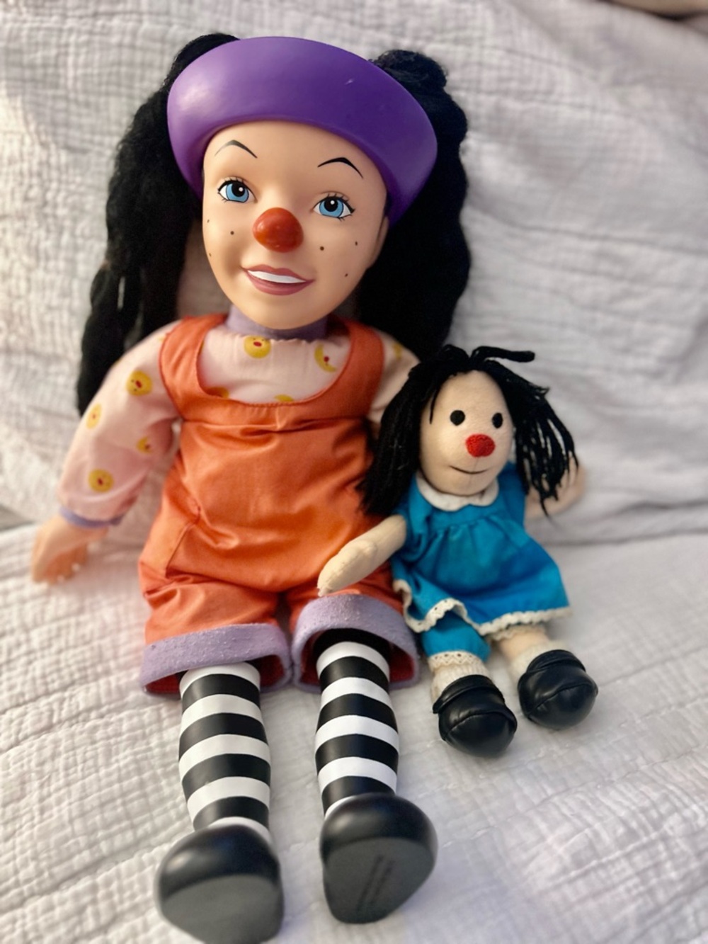 ✨ Vintage 1997 Nostalgic Doll Set – Loonette & Molly ✨